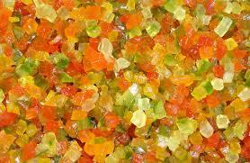 Frutas cristalizadas 100 grs