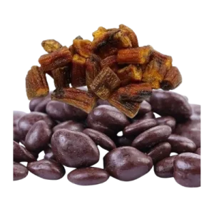 Drageados de Banana com Cacau 70 % 100gr