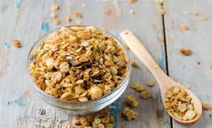 GRANOLA  MAÇA E CANELA 100grs